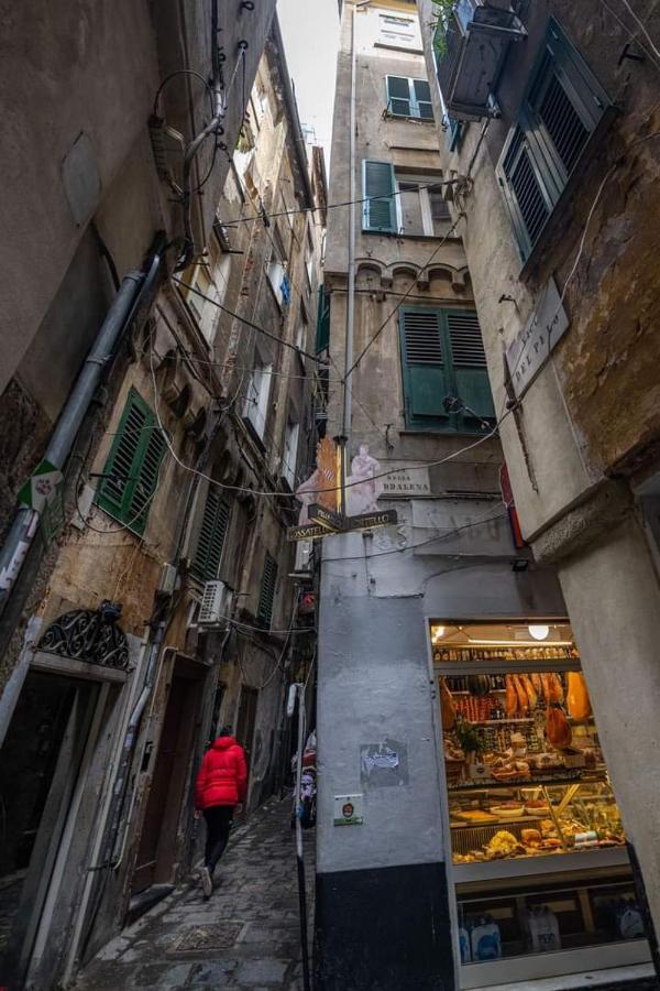 Trilocale Cecilia'S Studio Genua Exteriör bild