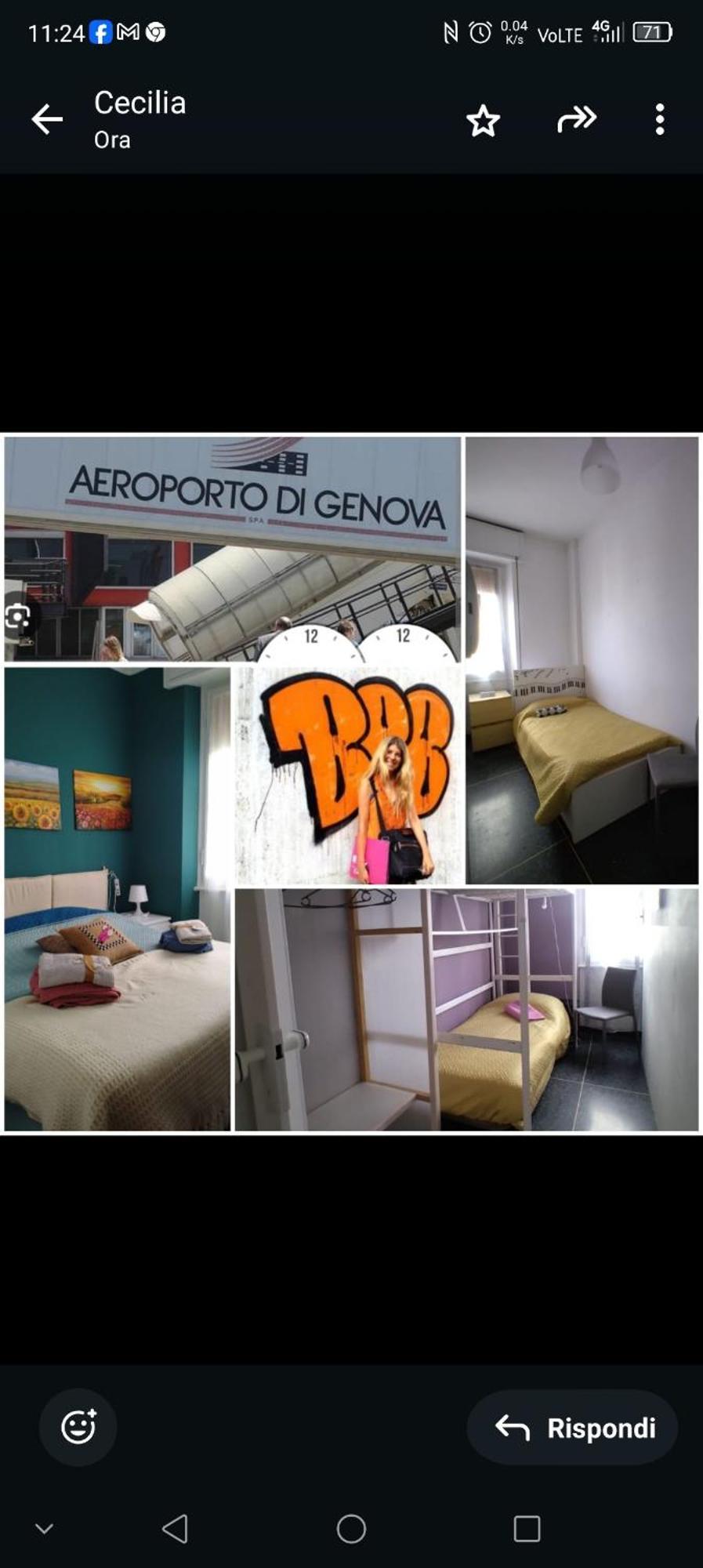 Trilocale Cecilia'S Studio Genua Exteriör bild